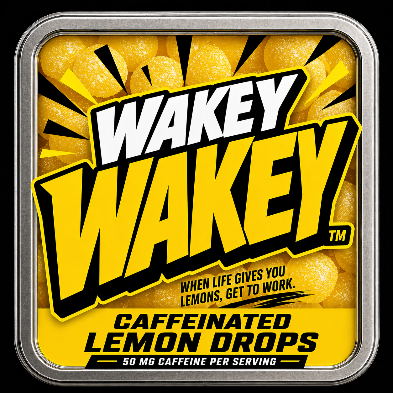 Wakey Wakey Caffeinated Lemon Drops
